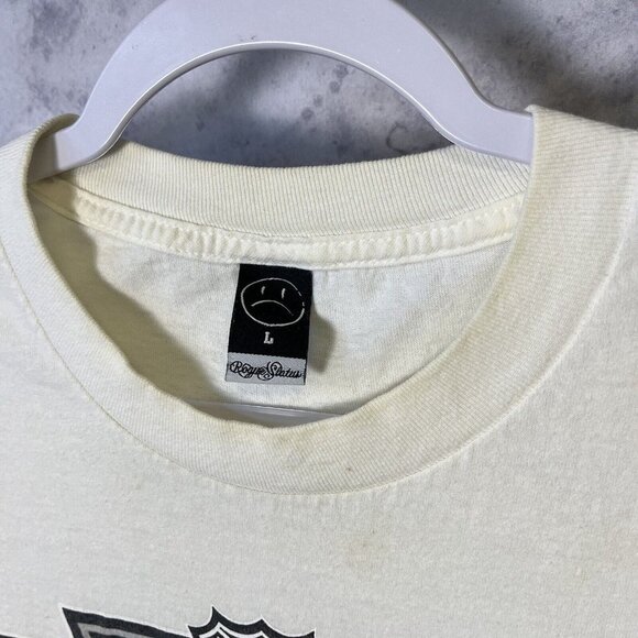 Rogue Status T Shirt Mens Large Short Sleeve Y2k White R4 - Picture 4 of 13